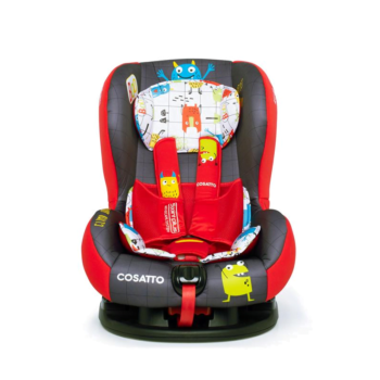 Cosatto Moova 2 Group 1 Car Seat – Monster Mob front