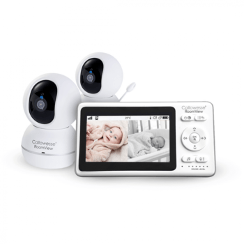 Callowesse RoomView Digital Video Baby Monitor + Additional Camera Bundle