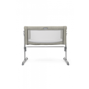 Joie Roomie Glide Side Sleeping Crib - Almond front up