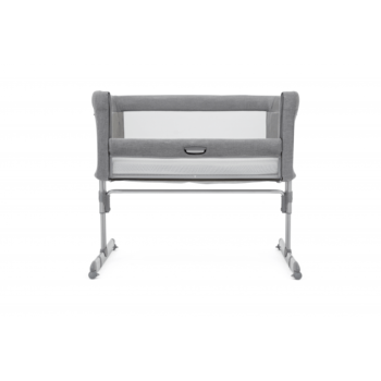 Joie Roomie Side Sleeping Crib - Grey Flannel side