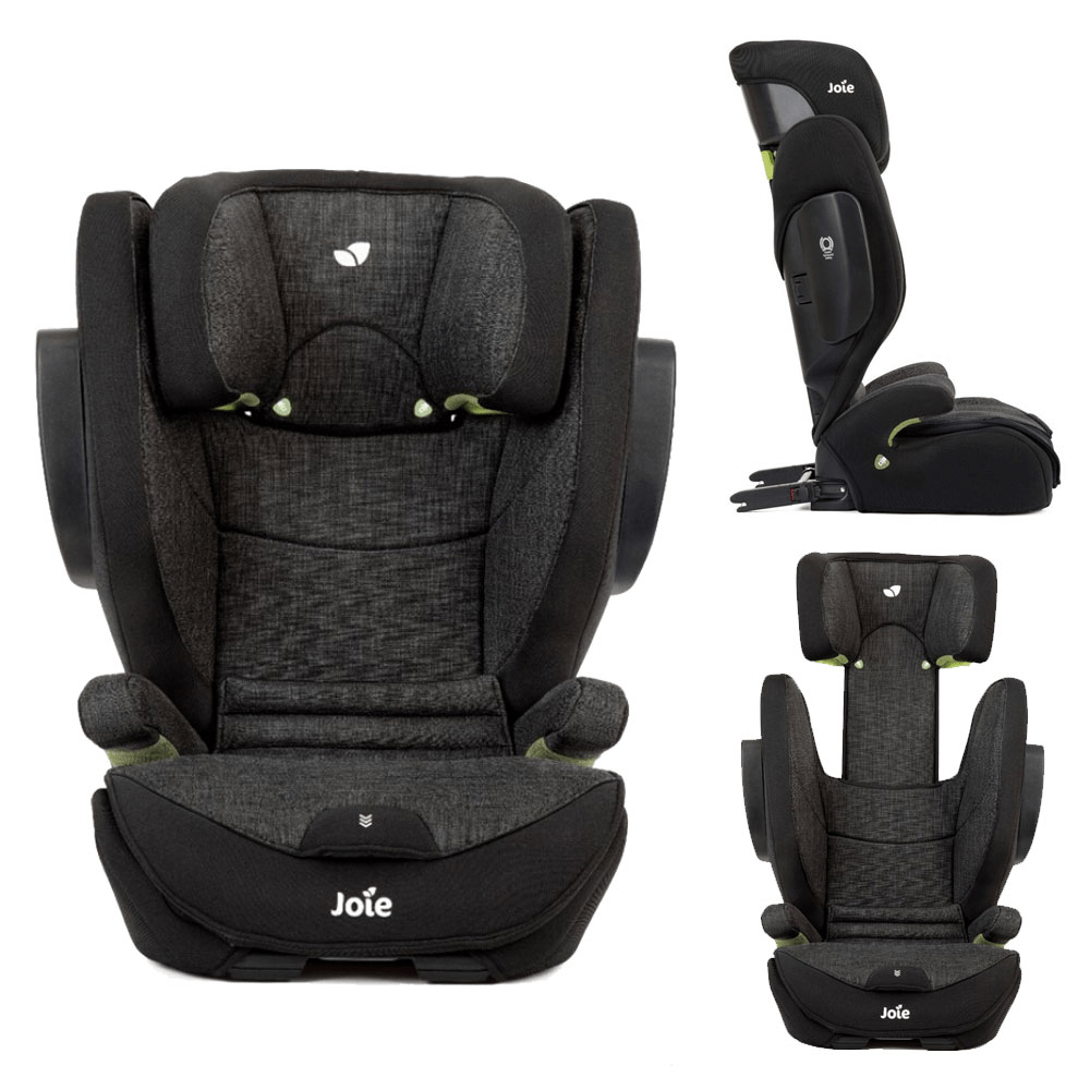 Joie i Traver iSize Group 2 3 Car Seat Flint iSize ISOFIX Black