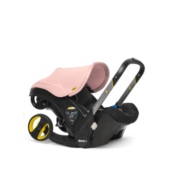 Pink and grey stroller and carseat hotsell