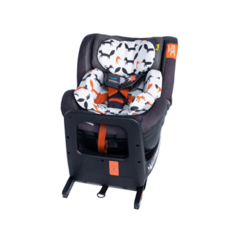 Cosatto RAC Come And Go i-Rotate i-Size Car Seat - Mister Fox - Front view rear facing
