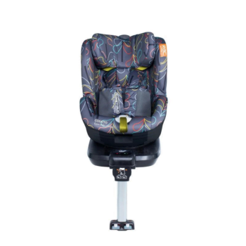 Cosatto RAC Come And Go i-Rotate i-Size Car Seat - Nordik - Front View Head rest position 3