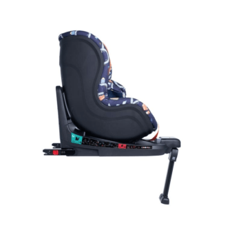 Cosatto RAC Come And Go i-Rotate i-Size Car Seat – Road Trip - Side View