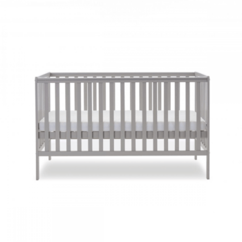 Bantam Cot Bed- Warm Grey- Cot Mid Level