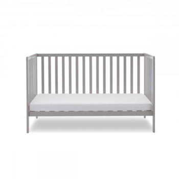 Bantam Cot Bed- Warm Grey- Toddler Bed- one side missing