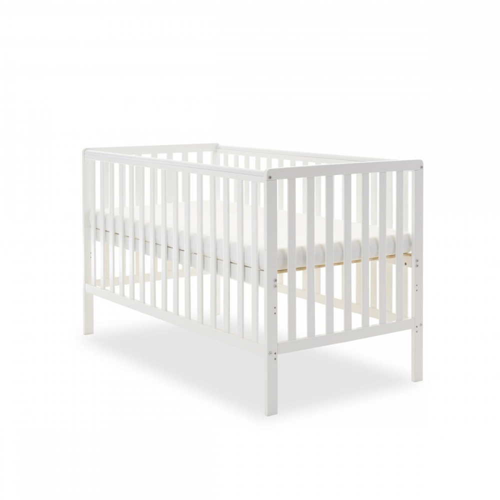 Obaby Bantam Cot - White