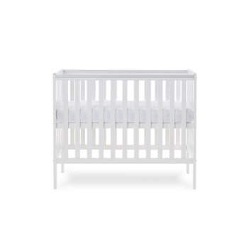 Bantam Space Saver Cot - White- Height Adjustable