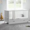 Belton Cot Bed- White- Lifestyle Image