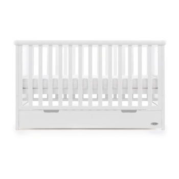 Belton Cot Bed- White- Mid Level