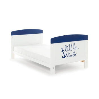 Grace Inspire Cot Bed- Little Sailor- Toddler Bed - Side View