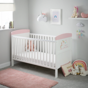 Grace Inspire Cot Bed- Unicorn- Lifestyle