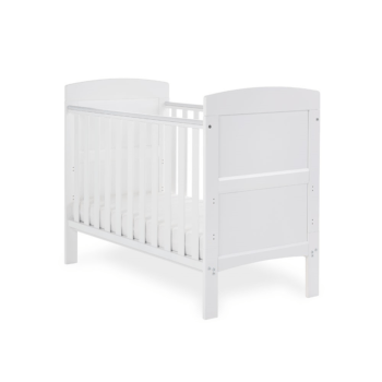 Grace Mini Cot Bed- White- Main Image