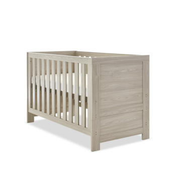 Nika Cot Bed - Grey Wash- Side View