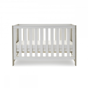 Nika Cot Bed- Grey Wash & White- Mid Level