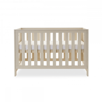 Nika Cot Bed- Oatmeal- Cot Side View