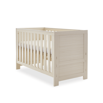 Nika Cot Bed- Oatmeal- Height adjusted