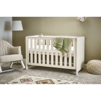 Nika Cot Bed- Oatmeal- Lifestyle