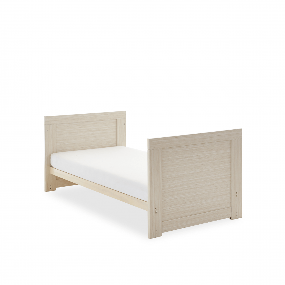 Obaby Nika Cot Bed- Oatmeal