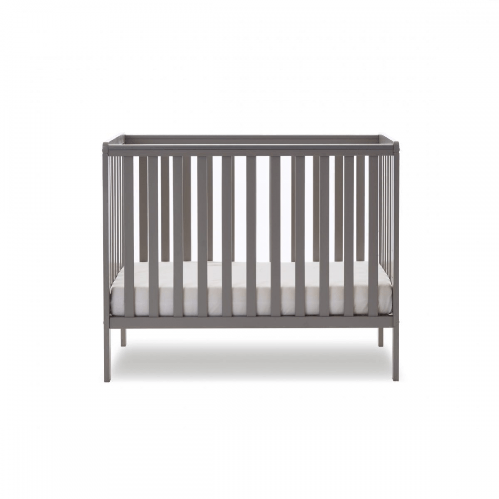 Obaby Bantam Space Saver Cot - Taupe Grey