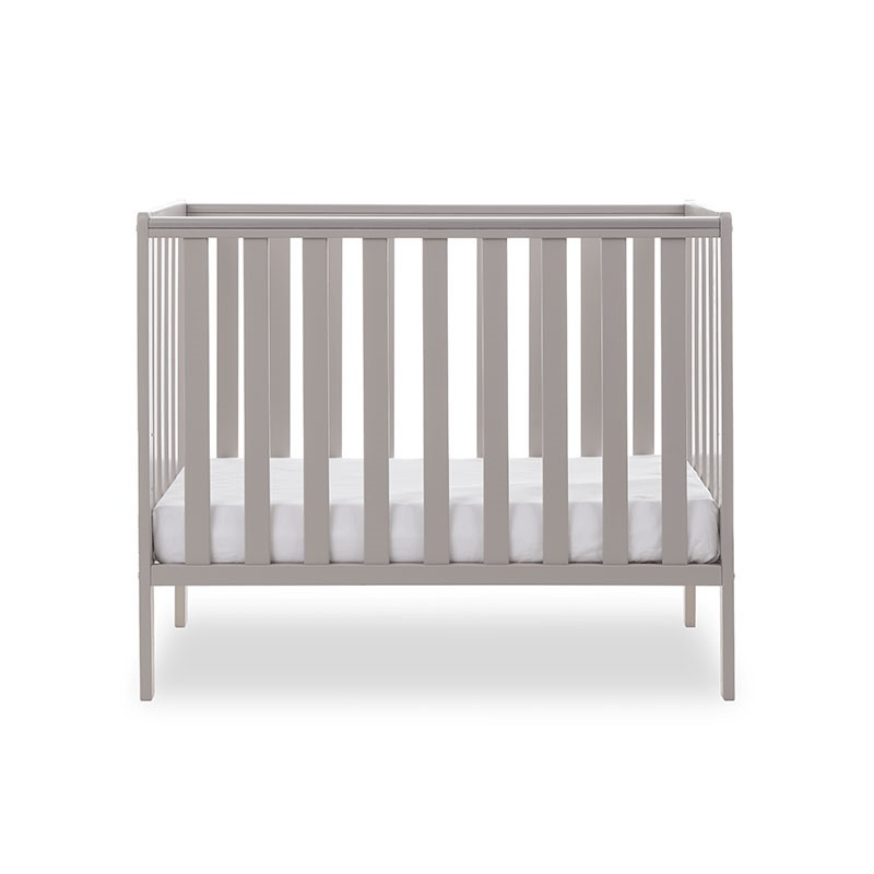 Obaby Bantam Space Saver Cot - Warm Grey