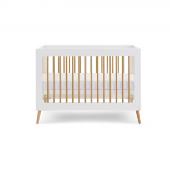 Obaby Maya Mini Cot Bed Standard Side View Hight Adjusted