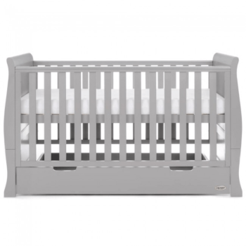 Stamford Classic Cot Bed- Warm Grey- Highest level