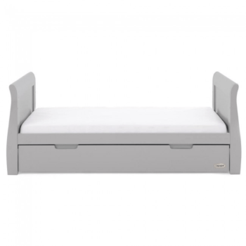 Stamford Classic Cot Bed- Warm Grey- Toddler Bed Side View