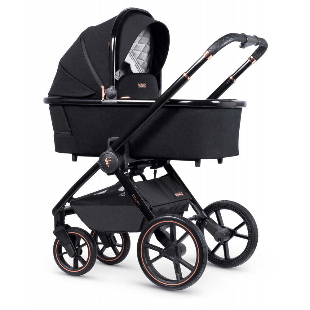 Venicci Tinum Special Edition Carrycot - Stylish Black