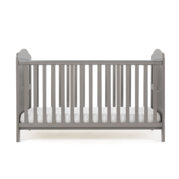 Obaby Whitby Cot Bed Taupe Grey Nursery Furniture Baby Furniture