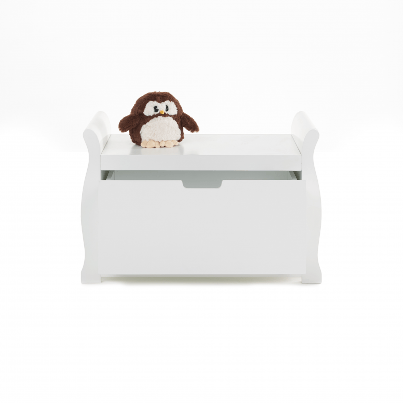 Obaby Stamford Toy Box - White