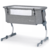 Kinderkraft Uno Up Bedside Crib - Grey