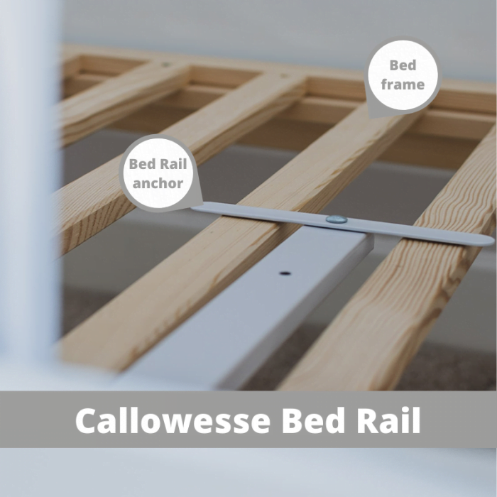Callowesse Bed Rail – 100cm x 42cm – Grey