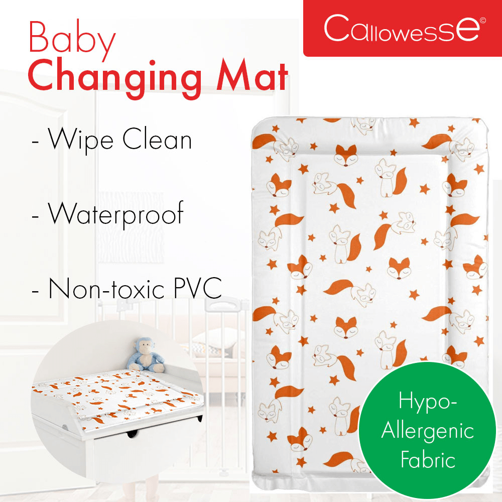 Callowesse Baby Changing Mat - Red Fox