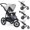 Hauck Runner Stroller - Silver/Grey