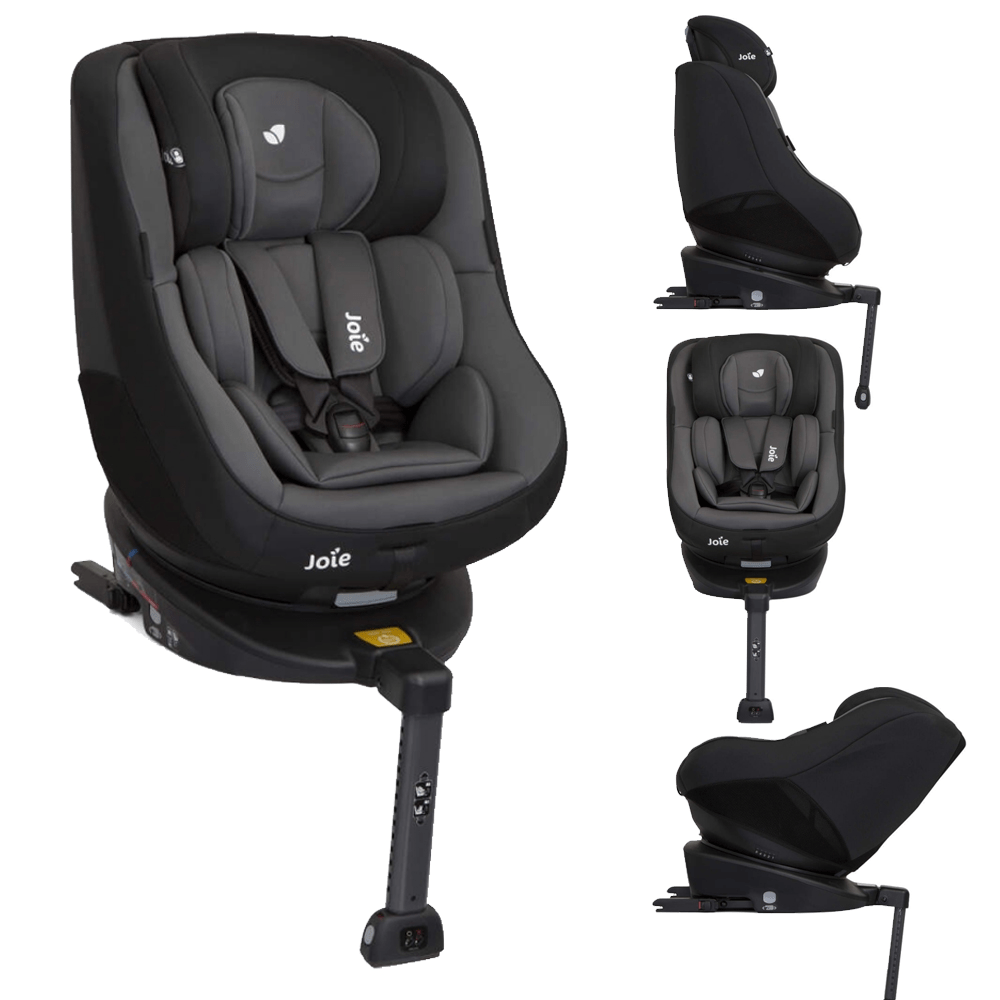 Joie i-Spin 360 i-Size ISOFIX Group 0+/1 Car Seat - Coal