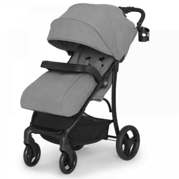 Kinderkraft Cruiser Pushchair, Grey, Compact Stroller