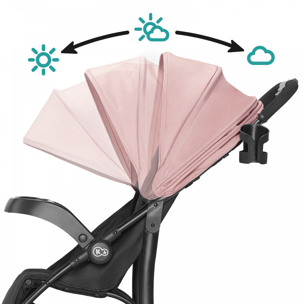 Kinderkraft Cruiser Pushchair - Pink