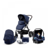 Kinderkraft Moov 3 in 1 Travel System - Navy