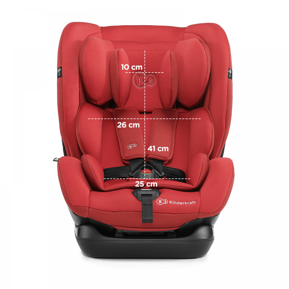 Kinderkraft MyWay Group 0+/1/2/3 ISOFIX Car Seat - Red