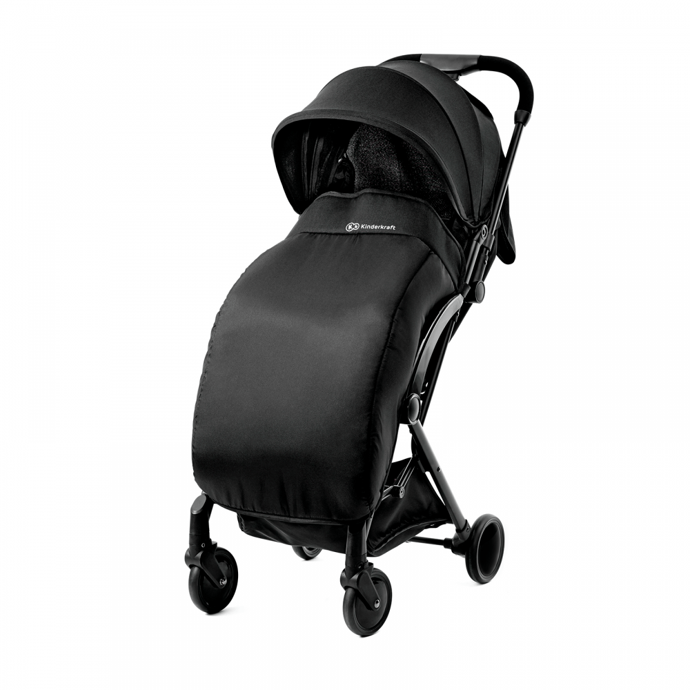 Footmuff/Cosy Toes Compatible with Kinderkraft Pilot Black