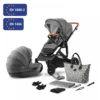 Kinderkraft Prime 2 in 1 Pushchair - Grey