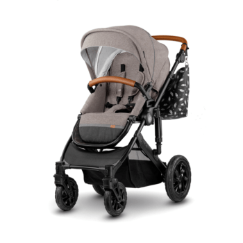 Kinderkraft - 3-in-1 Prime 20' Stroller W/ Accessories - Grey