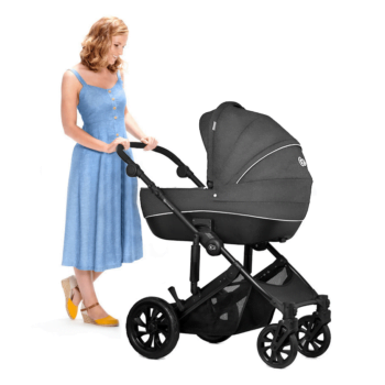 Kinderkraft Prime Lite 3 in 1 Travel System Black Travel System