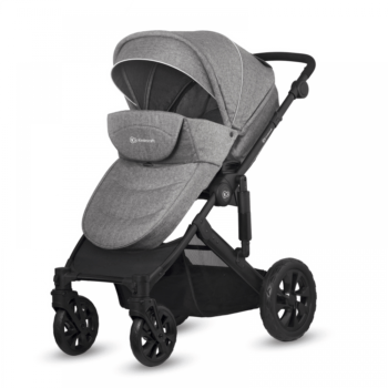 Kinderkraft Carro de bebé Prime Lite 3 en 1 Grey 