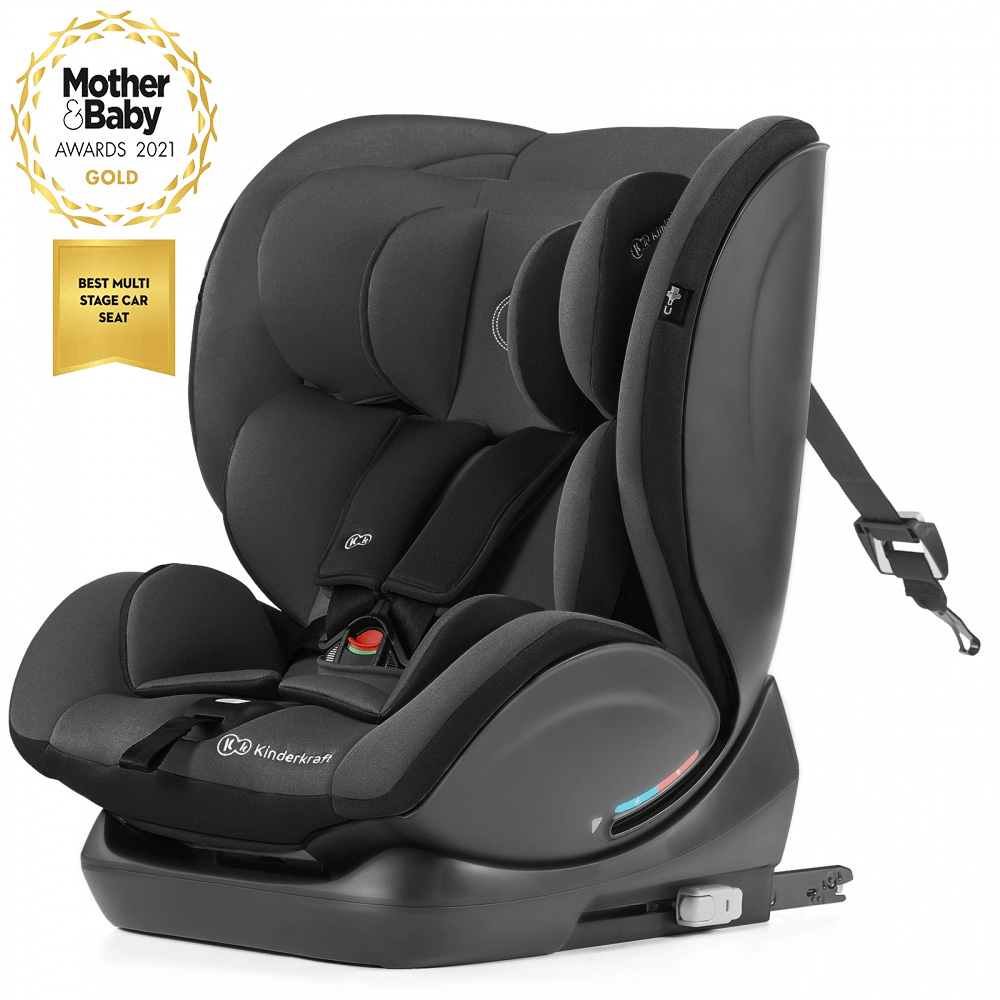 Kinderkraft MyWay Group 0+/1/2/3 ISOFIX Car Seat, Black, Baby Travel