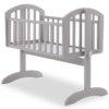 Obaby Sophie Swinging Crib - Warm Grey