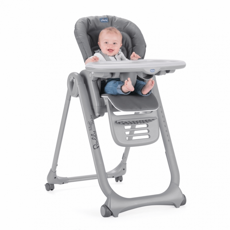 Chicco Polly Magic Relax Highchair - Graphite