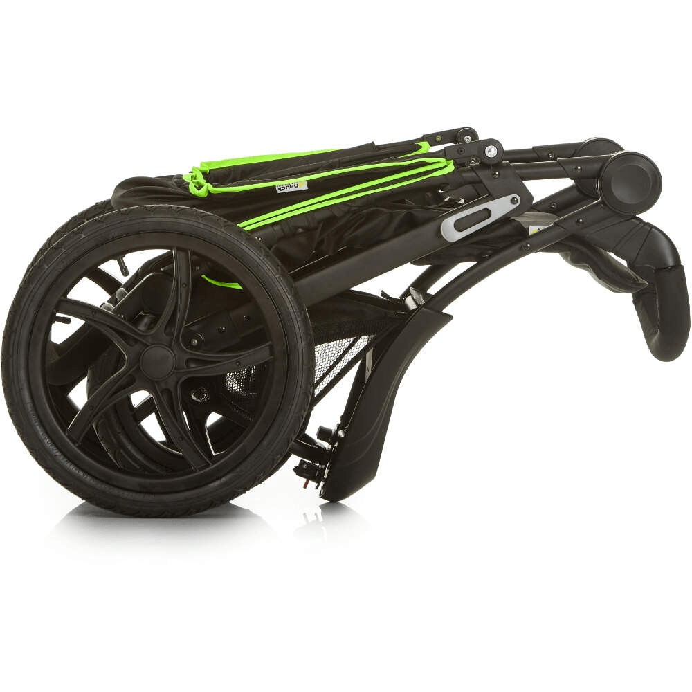 Hauck Runner Stroller - Black/Neon Yellow